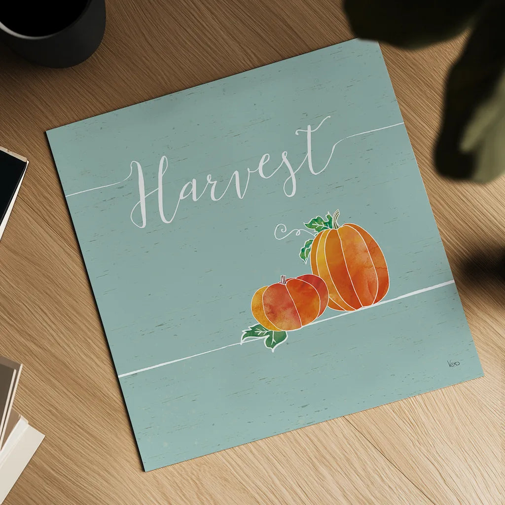 Underlined Fall V Color by Veronique Charron. Shown as a detailed flat fine art print, highlighting archival giclee quality. Available as an archival giclee rolled canvas, fine art paper, or poster print. SKU 34867a.