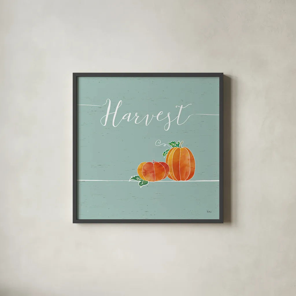 Underlined Fall V Color by Veronique Charron. Shown in a sleek black glass frame for a contemporary gallery look. Available as an archival giclee rolled canvas, fine art paper, or poster print. SKU 34867a.