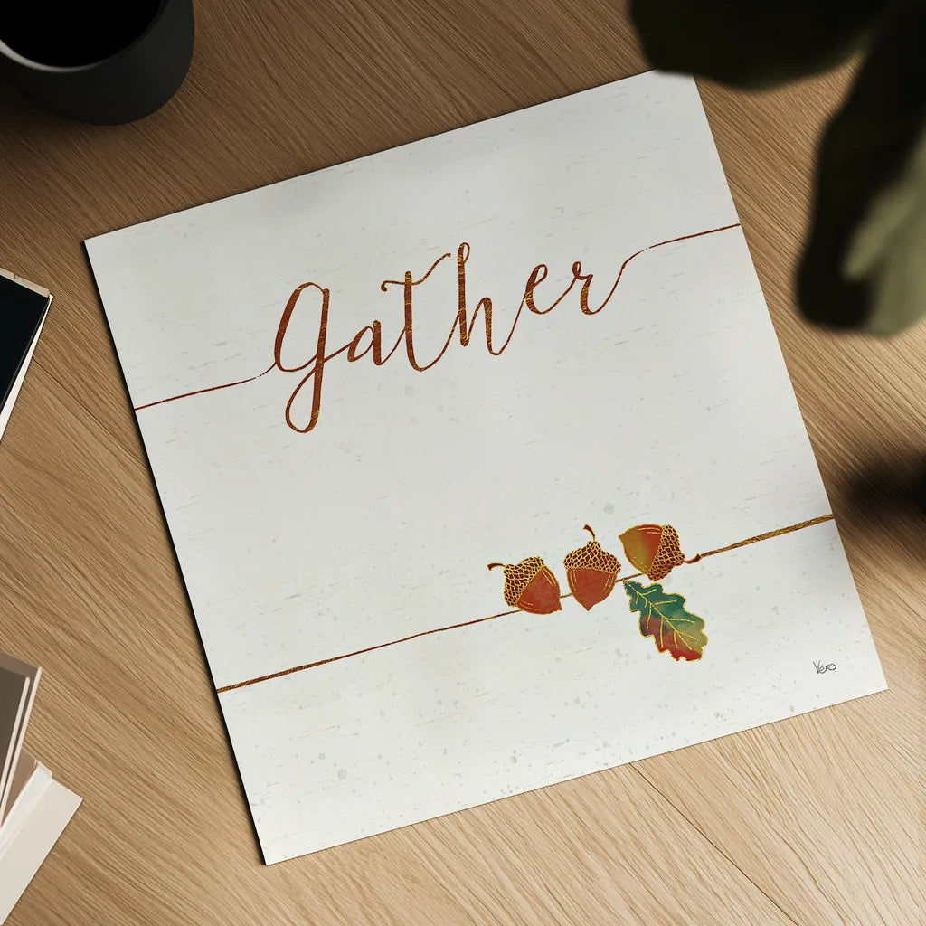 Underlined Fall VI by Veronique Charron. Shown as a detailed flat fine art print, highlighting archival giclee quality. Available as an archival giclee rolled canvas, fine art paper, or poster print. SKU 34860a.