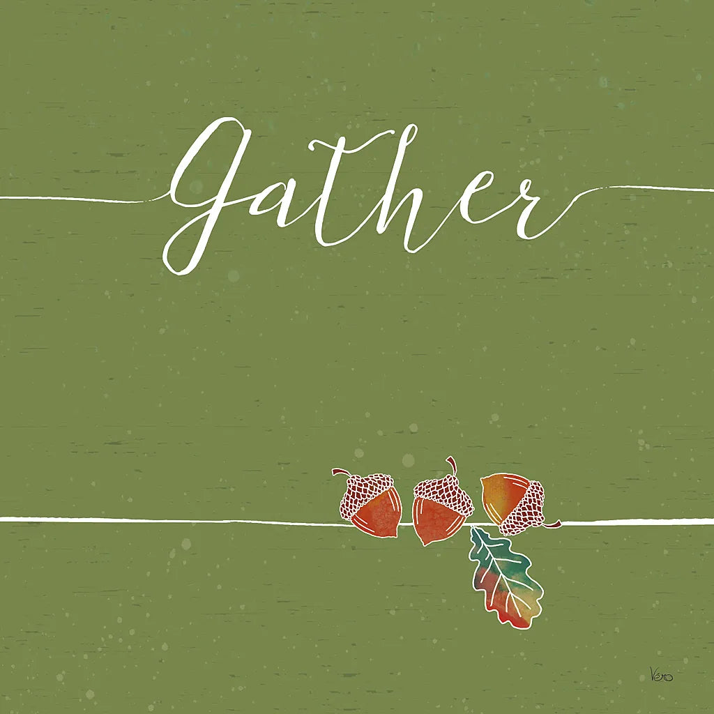 Underlined Fall VI Color by Veronique Charron. SKU 34868a. Archival Giclee Fine art print for wall decor.