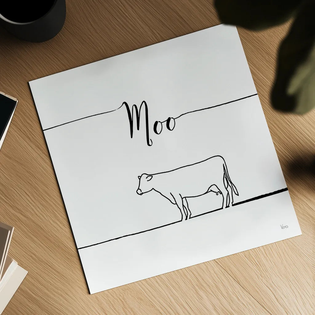 Underlined Farm VII by Veronique Charron. Shown as a detailed flat fine art print, highlighting archival giclee quality. Available as an archival giclee rolled canvas, fine art paper, or poster print. SKU 34284a.