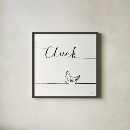 Underlined Farm VIII by Veronique Charron. Shown in a sleek black glass frame for a contemporary gallery look. Available as an archival giclee rolled canvas, fine art paper, or poster print. SKU 34285a.