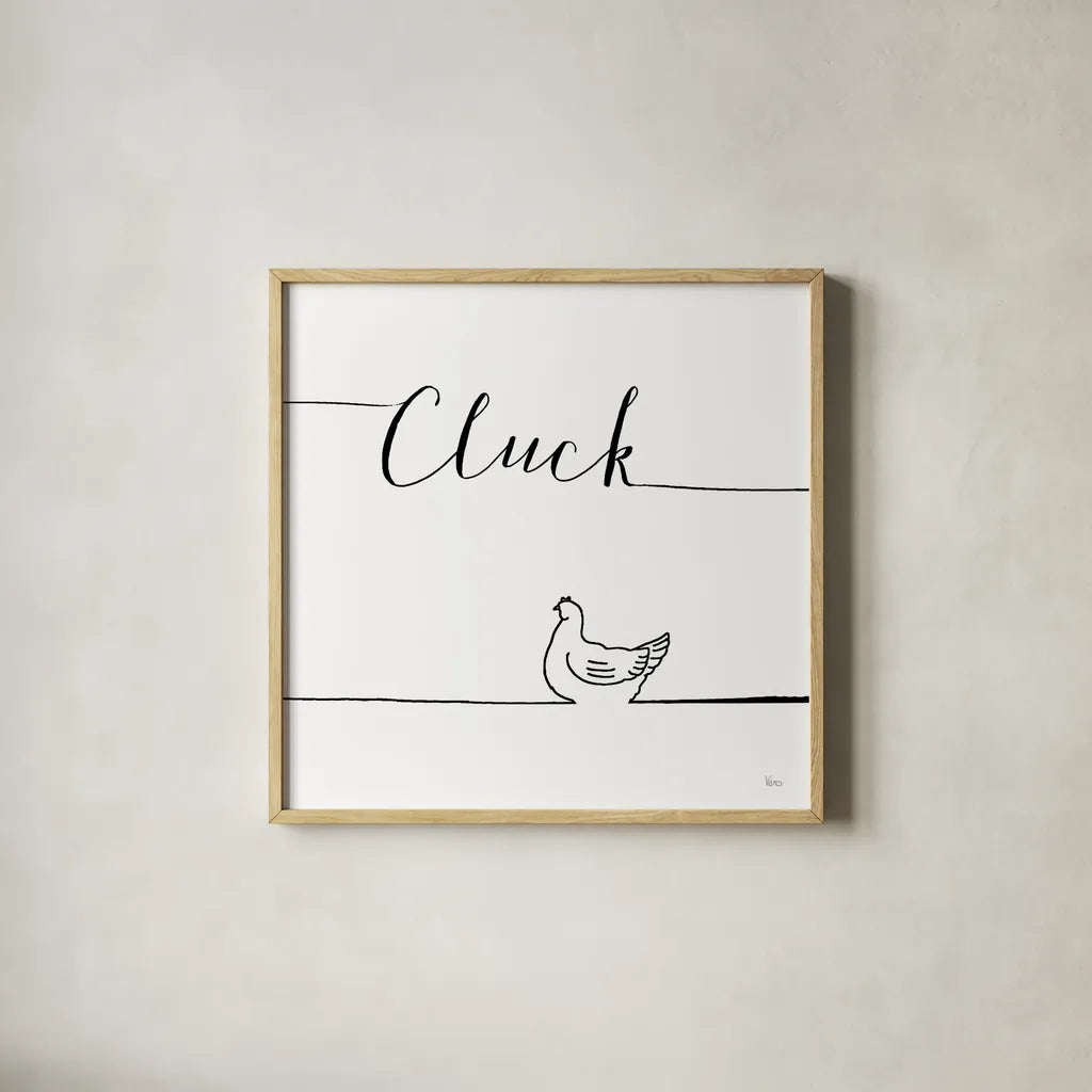 Underlined Farm VIII by Veronique Charron. Shown in a natural wood glass frame for a timeless modern aesthetic. Available as an archival giclee rolled canvas, fine art paper, or poster print. SKU 34285a.