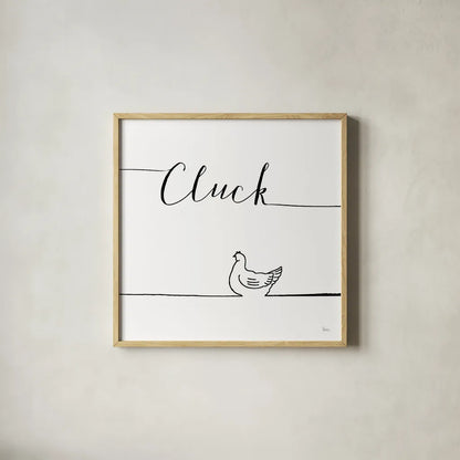 Underlined Farm VIII by Veronique Charron. Shown in a natural wood glass frame for a timeless modern aesthetic. Available as an archival giclee rolled canvas, fine art paper, or poster print. SKU 34285a.