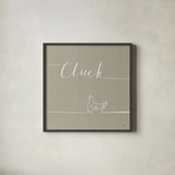 Underlined Farm VIII Greige by Veronique Charron. Shown in a sleek black glass frame for a contemporary gallery look. Available as an archival giclee rolled canvas, fine art paper, or poster print. SKU 34293a.