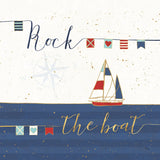 Underlined Nautical II by Veronique Charron. SKU 39407a. Archival Giclee Fine art print for wall decor.