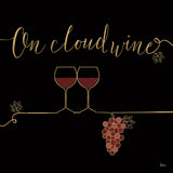 Underlined Wine VIII Black by Veronique Charron. SKU 33720a. Archival Giclee Fine art print for wall decor.
