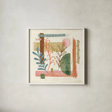 Vista IV by Veronique Charron. Shown in a crisp white glass frame for a clean and minimalist style. Available as an archival giclee rolled canvas, fine art paper, or poster print. SKU 63578a.