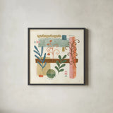 Vista V by Veronique Charron. Shown in a sleek black glass frame for a contemporary gallery look. Available as an archival giclee rolled canvas, fine art paper, or poster print. SKU 63579a.