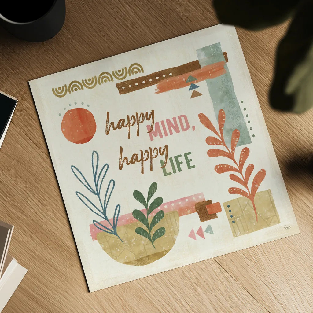 Vista VI by Veronique Charron. Shown as a detailed flat fine art print, highlighting archival giclee quality. Available as an archival giclee rolled canvas, fine art paper, or poster print. SKU 63580a.