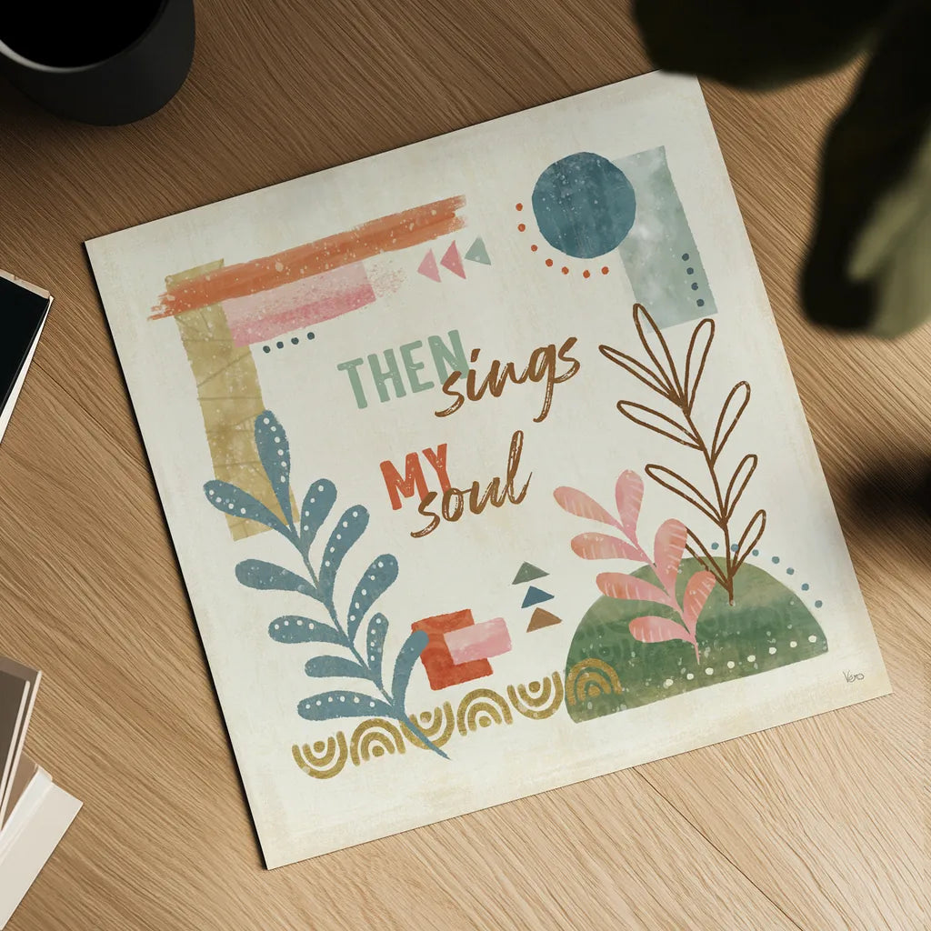 Vista VII by Veronique Charron. Shown as a detailed flat fine art print, highlighting archival giclee quality. Available as an archival giclee rolled canvas, fine art paper, or poster print. SKU 63581a.