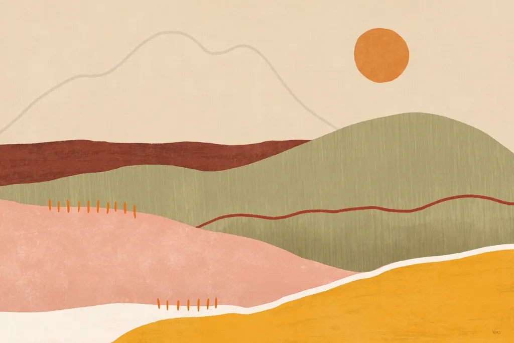 Warmscape II by Veronique Charron. SKU 74875i. Archival Giclee Fine art print for wall decor.