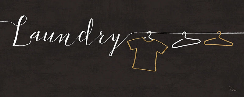 Wash and Dry I Black by Veronique Charron