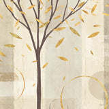 Watercolor Forest Gold IV by Veronique Charron. SKU 28889a. Archival Giclee Fine art print for wall decor.
