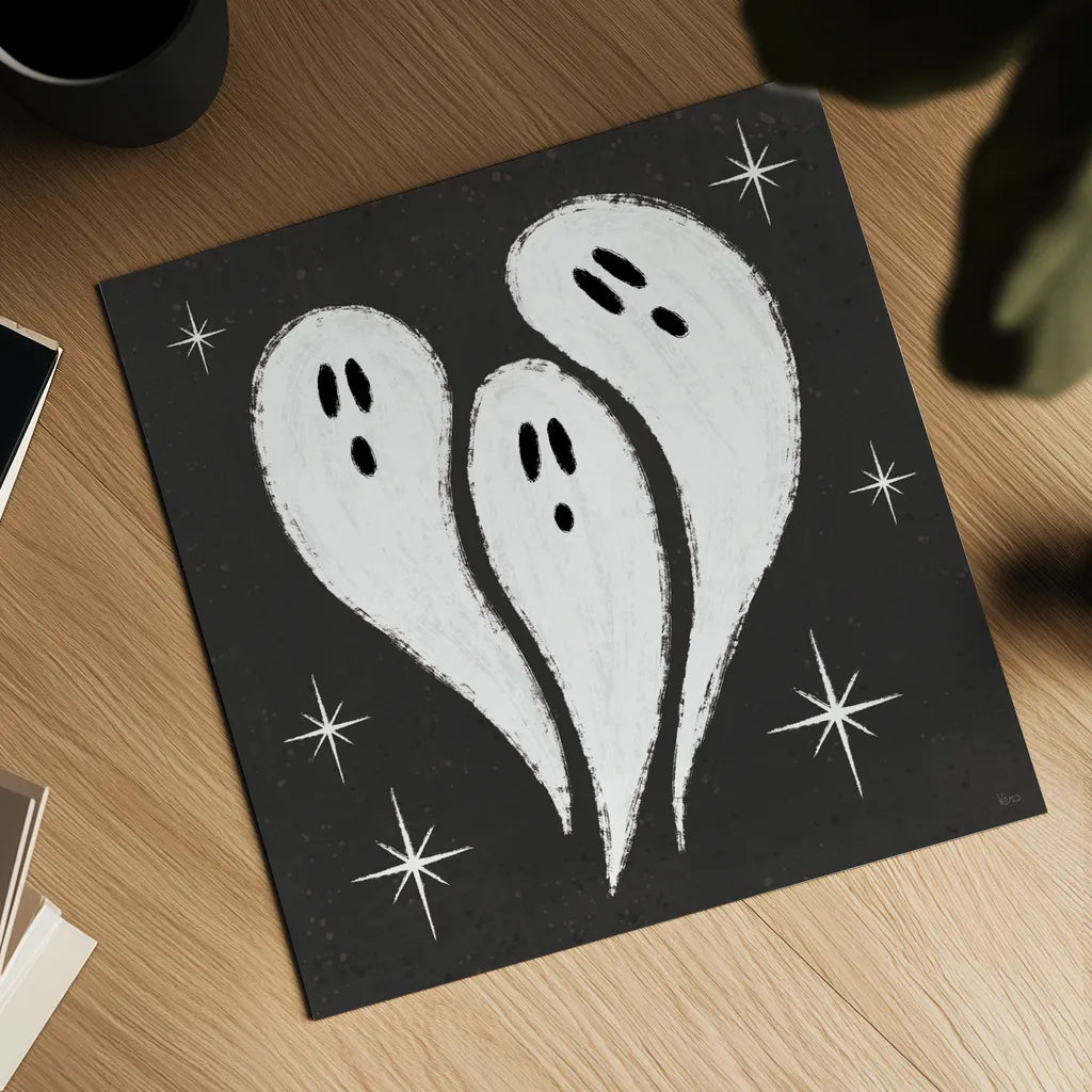 Wee Bit Wicked I by Veronique Charron. Shown as a detailed flat fine art print, highlighting archival giclee quality. Available as an archival giclee rolled canvas, fine art paper, or poster print. SKU 99430a.