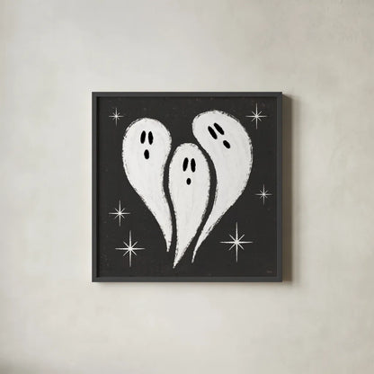 Wee Bit Wicked I by Veronique Charron. Shown in a sleek black glass frame for a contemporary gallery look. Available as an archival giclee rolled canvas, fine art paper, or poster print. SKU 99430a.