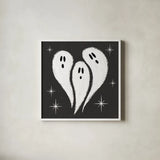Wee Bit Wicked I by Veronique Charron. Shown in a crisp white glass frame for a clean and minimalist style. Available as an archival giclee rolled canvas, fine art paper, or poster print. SKU 99430a.