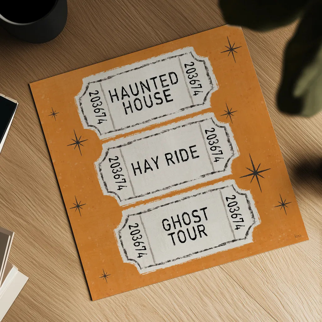 Wee Bit Wicked II by Veronique Charron. Shown as a detailed flat fine art print, highlighting archival giclee quality. Available as an archival giclee rolled canvas, fine art paper, or poster print. SKU 99431a.