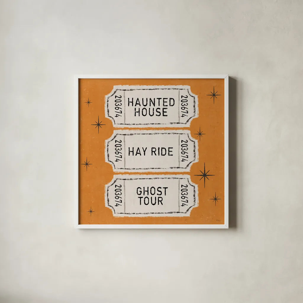 Wee Bit Wicked II by Veronique Charron. Shown in a crisp white glass frame for a clean and minimalist style. Available as an archival giclee rolled canvas, fine art paper, or poster print. SKU 99431a.