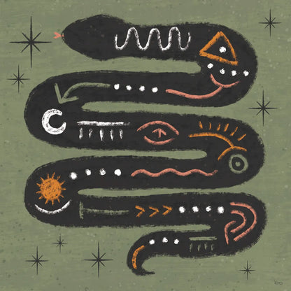 Wee Bit Wicked IV by Veronique Charron. SKU 99433a. Archival Giclee Fine art print for wall decor.