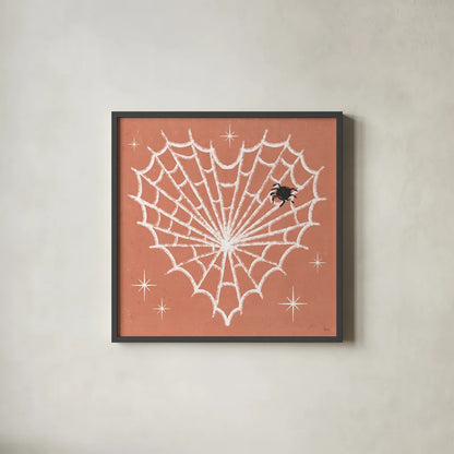 Wee Bit Wicked V by Veronique Charron. Shown in a sleek black glass frame for a contemporary gallery look. Available as an archival giclee rolled canvas, fine art paper, or poster print. SKU 99434a.