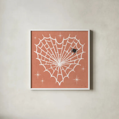 Wee Bit Wicked V by Veronique Charron. Shown in a crisp white glass frame for a clean and minimalist style. Available as an archival giclee rolled canvas, fine art paper, or poster print. SKU 99434a.