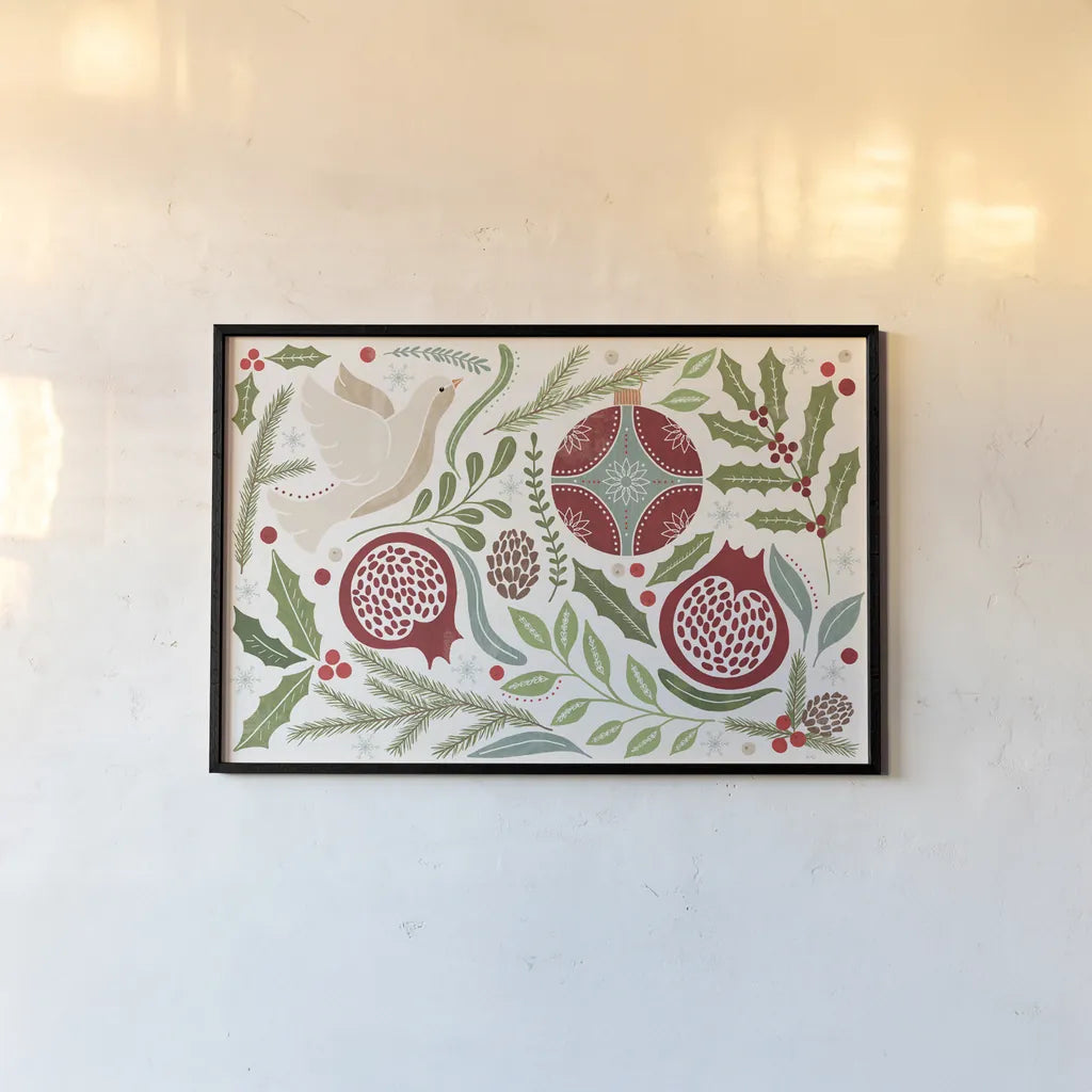 Winter Days I by Veronique Charron. shown as a paper print in a black flame. Available as a archival giclee rolled canvas, fine art paper, or poster print. SKU 90549i.