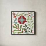Winter Days III by Veronique Charron. Shown in a sleek black glass frame for a contemporary gallery look. Available as an archival giclee rolled canvas, fine art paper, or poster print. SKU 90551a.
