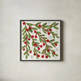 Winter Days VI by Veronique Charron. Shown in a sleek black glass frame for a contemporary gallery look. Available as an archival giclee rolled canvas, fine art paper, or poster print. SKU 90554a.