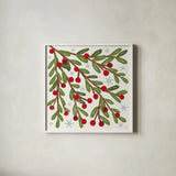 Winter Days VI by Veronique Charron. Shown in a crisp white glass frame for a clean and minimalist style. Available as an archival giclee rolled canvas, fine art paper, or poster print. SKU 90554a.