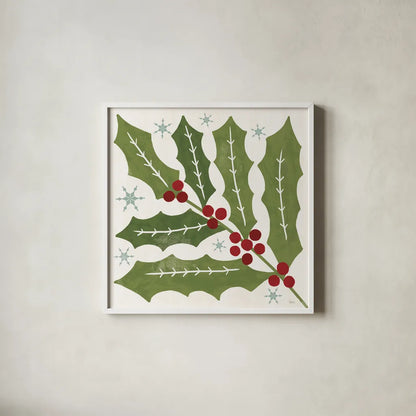 Winter Days VII by Veronique Charron. Shown in a crisp white glass frame for a clean and minimalist style. Available as an archival giclee rolled canvas, fine art paper, or poster print. SKU 90555a.