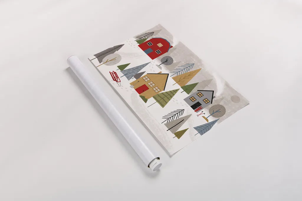 Winter Splendor I by Veronique Charron. shown as a rolled paper print. Available as archival giclee rolled canvas, fine art paper, or poster print. SKU 76791i.