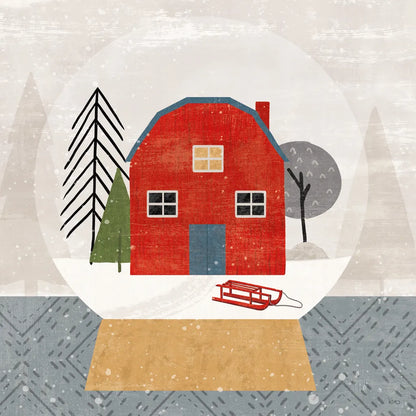 Winter Splendor IV by Veronique Charron. SKU 76794a. Archival Giclee Fine art print for wall decor.