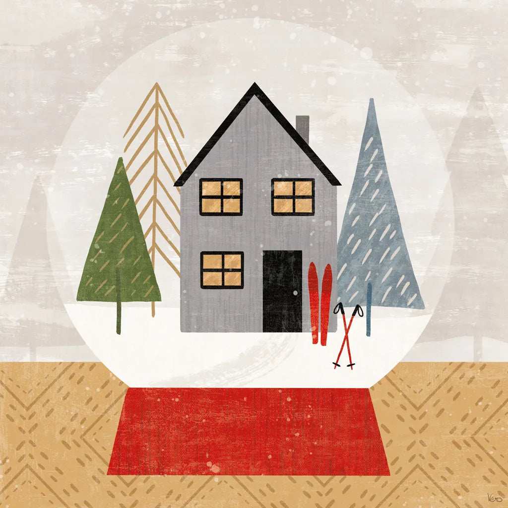 Winter Splendor V by Veronique Charron. SKU 76795a. Archival Giclee Fine art print for wall decor.