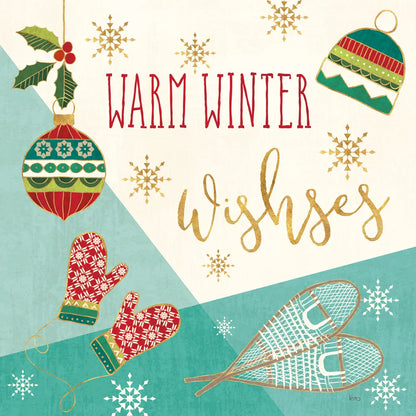 Winter Wishes I by Veronique Charron. SKU 36920a. Archival Giclee Fine art print for wall decor.