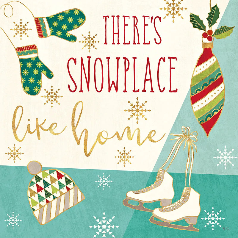 Winter Wishes II by Veronique Charron. SKU 36921a. Archival Giclee Fine art print for wall decor.