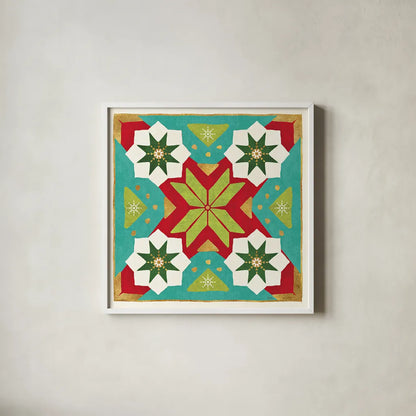 Winter Wishes VII by Veronique Charron. Shown in a crisp white glass frame for a clean and minimalist style. Available as an archival giclee rolled canvas, fine art paper, or poster print. SKU 36926a.