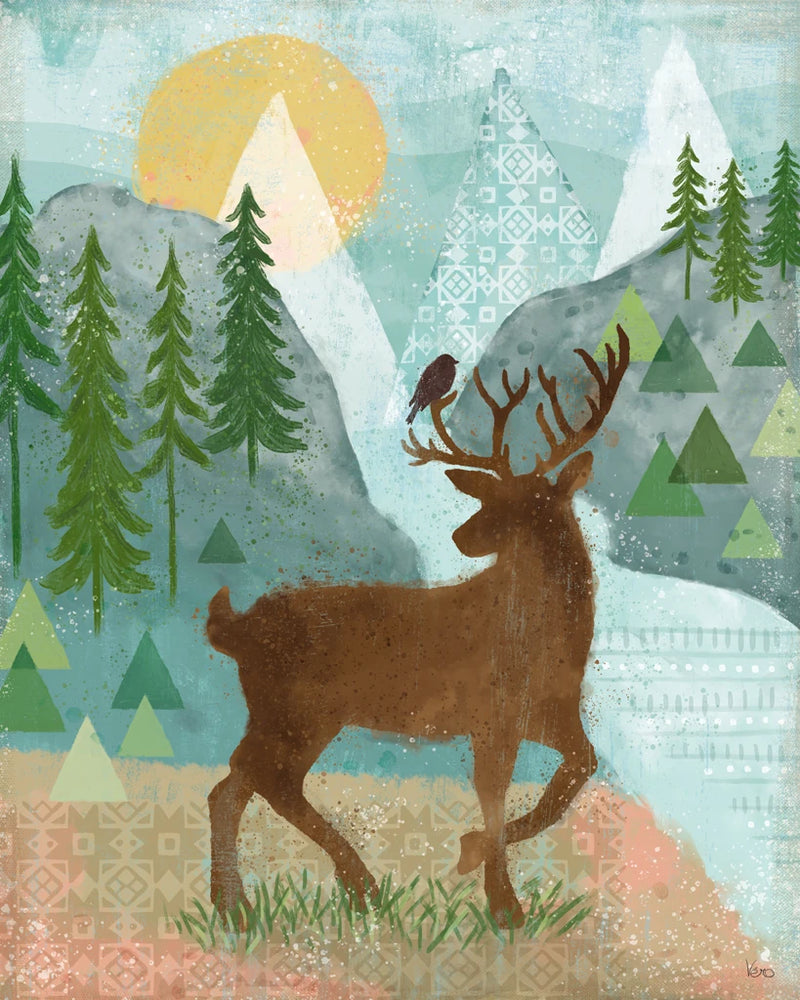 Woodland Forest II by Veronique Charron