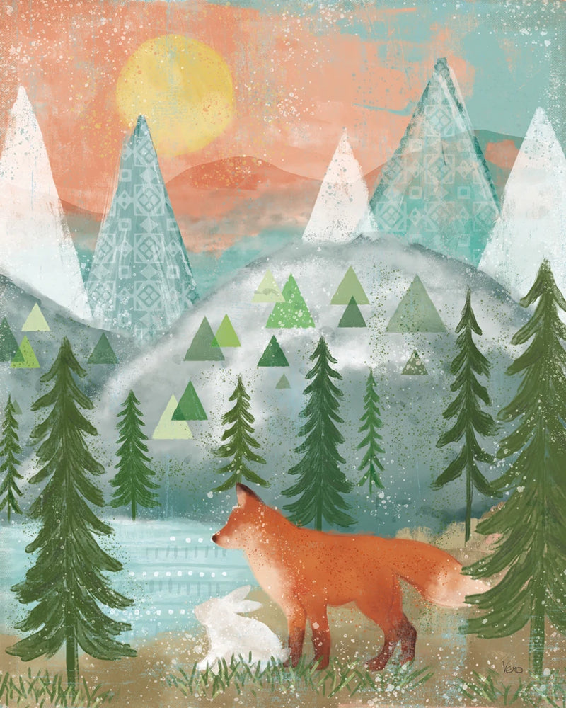Woodland Forest V by Veronique Charron