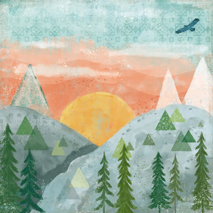 Woodland Forest VI No Words by Veronique Charron. SKU 68754a. Archival Giclee Fine art print for wall decor.