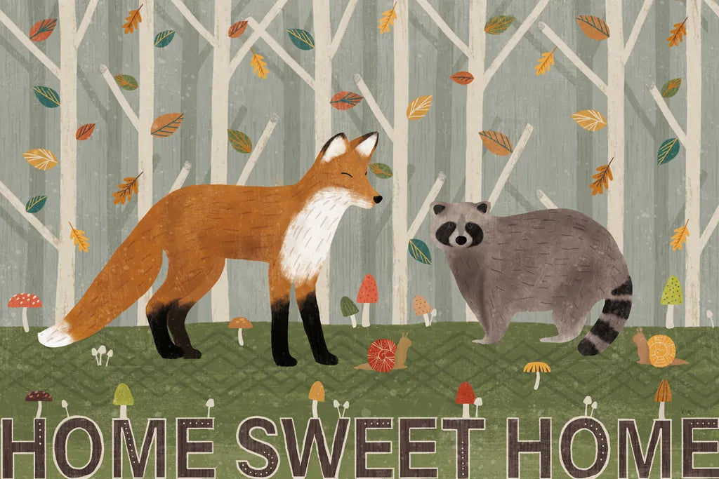 Woodland Joy I by Veronique Charron. SKU 76958i. Archival Giclee Fine art print for wall decor.