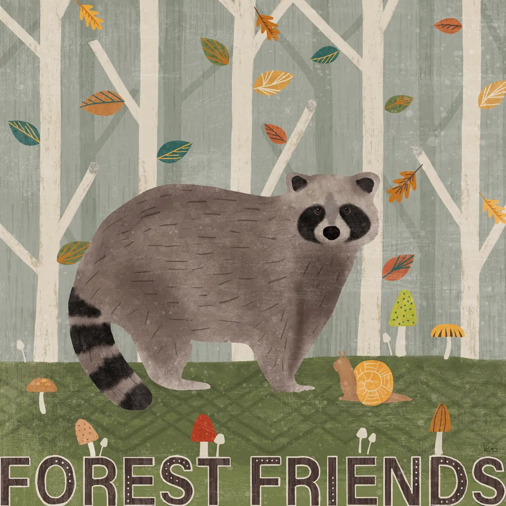 Woodland Joy IV by Veronique Charron. SKU 76961a. Archival Giclee Fine art print for wall decor.