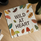 Woodland Joy VI by Veronique Charron. Shown as a detailed flat fine art print, highlighting archival giclee quality. Available as an archival giclee rolled canvas, fine art paper, or poster print. SKU 76963a.