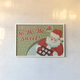 50s Christmas II by Wellington Studio. shown as a paper print in a white frame. Available as a archival giclee rolled canvas, fine art paper, or poster print. SKU 103665i.