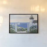 Beach Dreams by Wellington Studio. shown as a paper print in a black flame. Available as a archival giclee rolled canvas, fine art paper, or poster print. SKU 97131i.