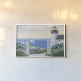 Beach Dreams by Wellington Studio. shown as a paper print in a white frame. Available as a archival giclee rolled canvas, fine art paper, or poster print. SKU 97131i.