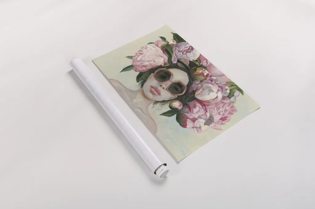 Beautiful Bouquet by Wellington Studio. shown as a rolled paper print. Available as archival giclee rolled canvas, fine art paper, or poster print. SKU 99736i.