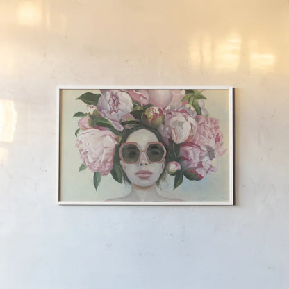 Beautiful Bouquet by Wellington Studio. shown as a paper print in a white frame. Available as a archival giclee rolled canvas, fine art paper, or poster print. SKU 99736i.