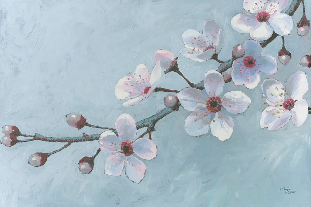 Branch of Blossoms by Wellington Studio. SKU 89387i. Archival Giclee Fine art print for wall decor.