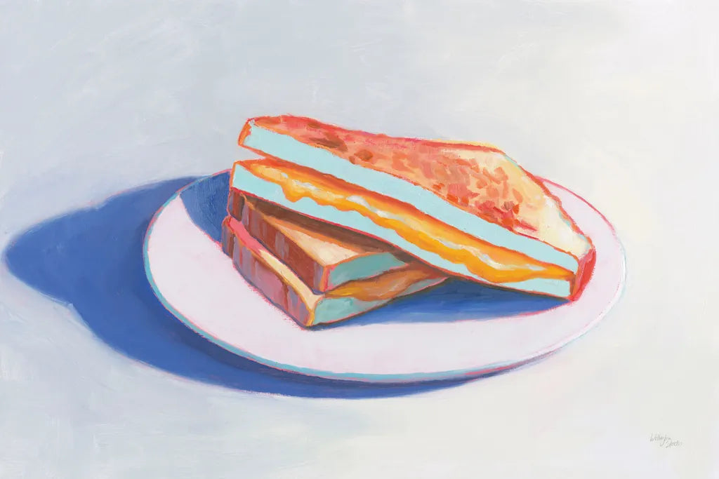 Cheesy by Wellington Studio. SKU 90168i. Archival Giclee Fine art print for wall decor.